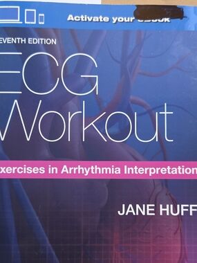 Wolters Kluwer ECG Workout Arrhythmia Interpretation 7th PB Huff 2017 ISBN
